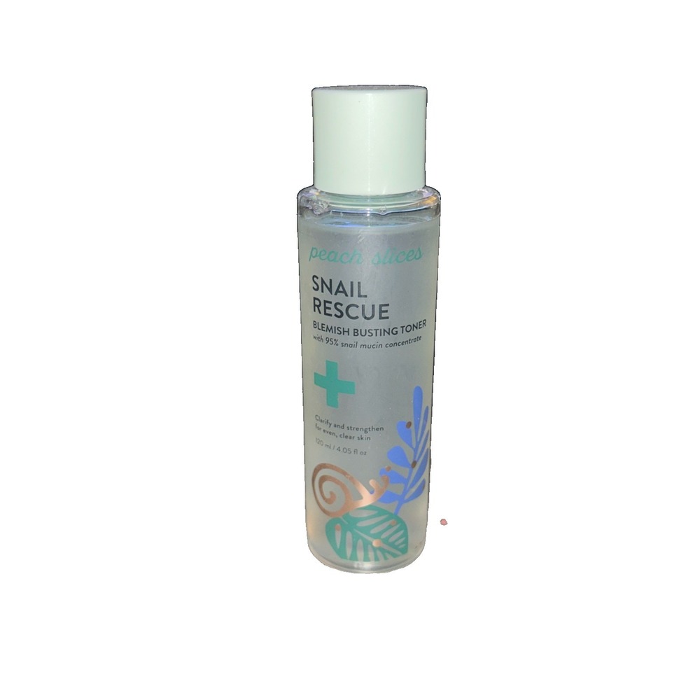 Peach Slices SNAIL RESCUE Blemish Busting Toner 4.05 fl oz/120ml • Sealed